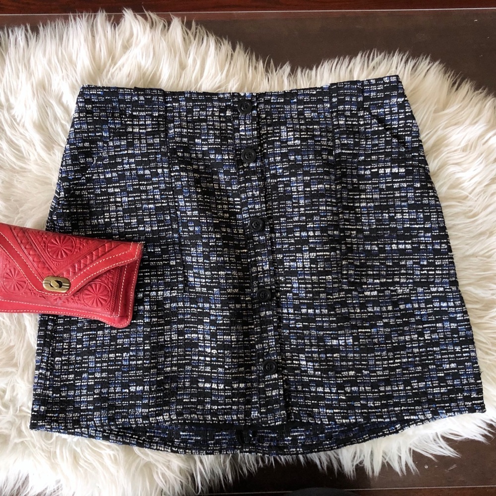 NEW Tweed Style Skirt with Pockets